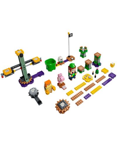 Konstruktor Lego Super Mario – Avanture s Luigijem, početna staza (71387) - 3