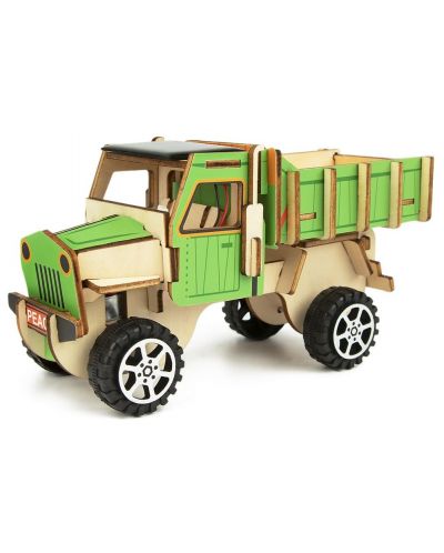 Set Tooky Toy - Napravi sam 3D drveni kamion - 1