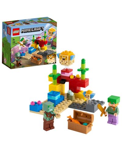 Konstruktor Lego Minecraft – Koraljni greben (21164) - 2