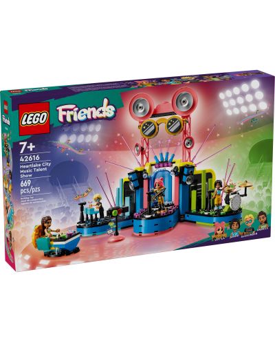 Konstruktor LEGO Friends - Glazbeni show Heartlake Cityja (42616) - 1