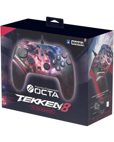 Kontroler Hori - Fighting Commander OCTA, Tekken 8 Edition (PC) - 1