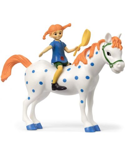 Set figurica Pippi – Pipi Duga Čarapa i konjić - 1