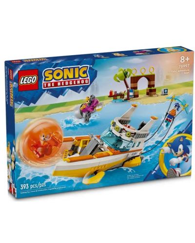 Konstrukcijski set LEGO Sonic - Tailsov avanturistički brod (76997) - 1