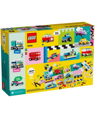 Konstruktor LEGO Classic - Kreativna vozila (11036) - 10