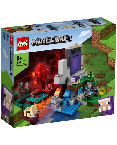 Konstruktor Lego Minecraft - Uništeni portal (21172) - 1