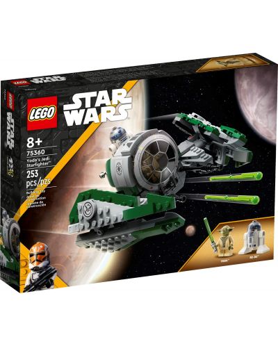 Konstruktor LEGO Star Wars - Yodin Jedi Starfighter (75360) - 1