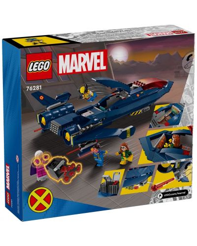 Konstruktor LEGO Marvel Super Heroes - The X-Men's X-Jet (76281) - 9