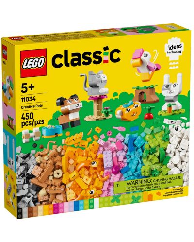 Konstruktor LEGO Classic - Kreativni kućni ljubimci (11034) - 1