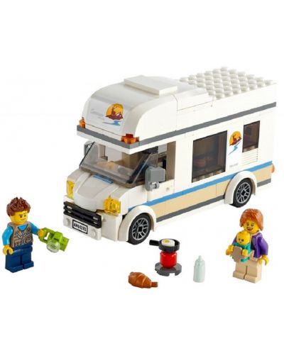 Konstruktor Lego City Great Vehicles – Kamper za odmor (60283) - 3