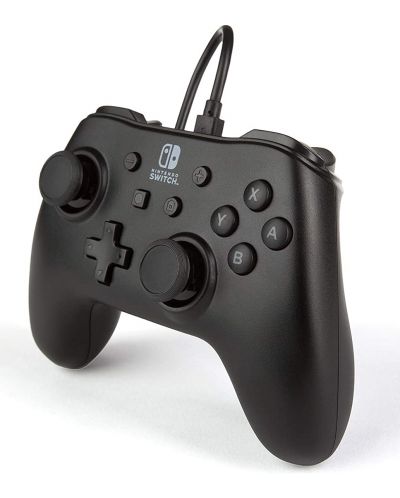 Kontroler PowerA - Wired Controller, žični, za Nintendo Switch, Black Matte  - 4