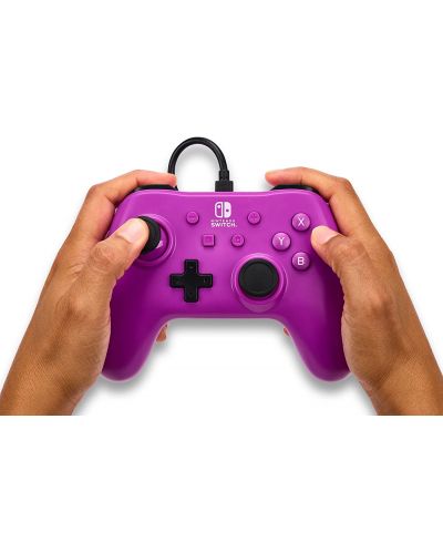 Kontroler PowerA - Enhanced, žičani, za Nintendo Switch, Grape Purple - 6
