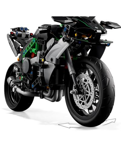 Konstruktor LEGO Technic - Motocikl Kawasaki Ninja H2R (42170) - 4