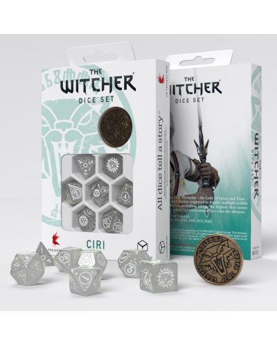 Set kockica The Witcher Dice Set: Ciri - The Lady of Space and Time - 3