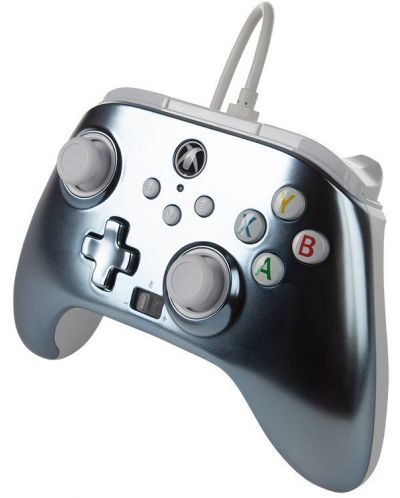 Kontroler PowerA - Enhanced, za Xbox One/Series X/S, Metallic Ice - 3