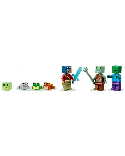 Konstruktor LEGO Minecraft - Kuća žaba (21256) - 4