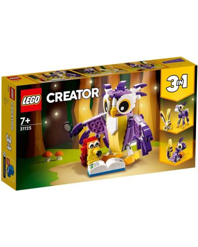 Кonstruktor LEGO Creator - Fantastična šumska stvorenja (31125) - 1