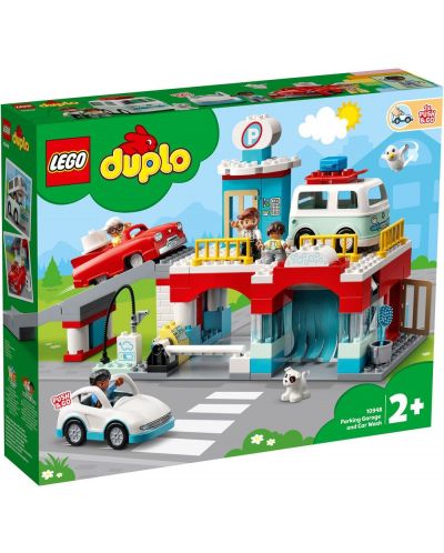 Konstruktor Lego Duplo Town – Parking i autopraonica (10948) - 1