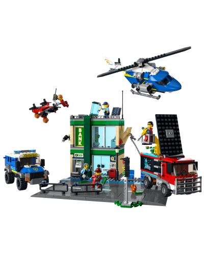 Konstruktor Lego City - Policijska akcija u blizini banke (60317) - 2