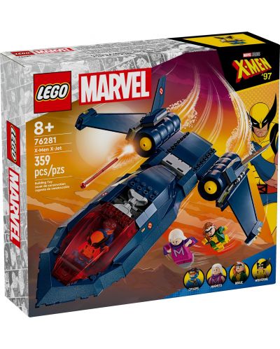 Konstruktor LEGO Marvel Super Heroes - The X-Men's X-Jet (76281) - 1
