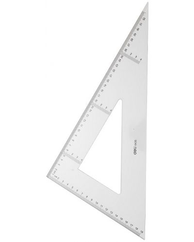 Komplet trokuta Deli - E6435, 2 komada, prozirne - 3