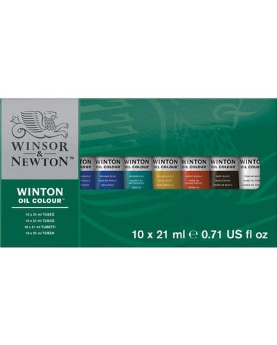 Set uljanih boja Winsor & Newton Winton - 10 boja, 21 ml - 1