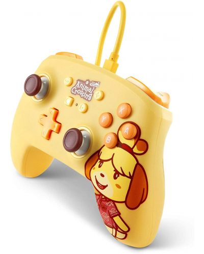Kontroler PowerA - Enhanced, žični, za Nintendo Switch, Animal Crossing, Isabelle - 4