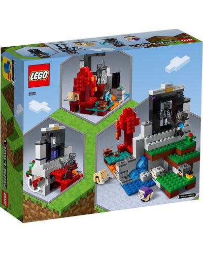 Konstruktor Lego Minecraft - Uništeni portal (21172) - 2