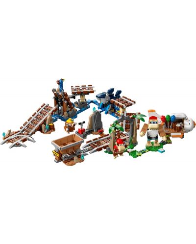 Konstruktor dodatak LEGO Super Mario - Putovanje rudnikom Diddyja Konga (71425) - 2