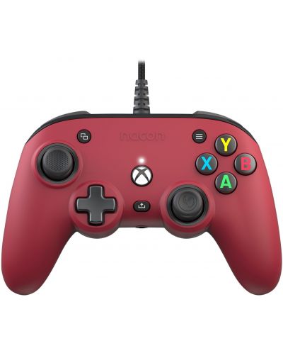 Kontroler Nacon - Pro Compact, Red (Xbox One/Series S/X) - 1