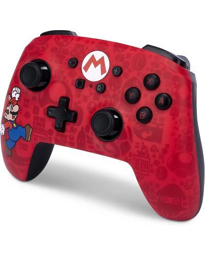 Kontroler PowerA - Enhanced Wireless, bežični, za Nintendo Switch, Here We Go Mario - 4