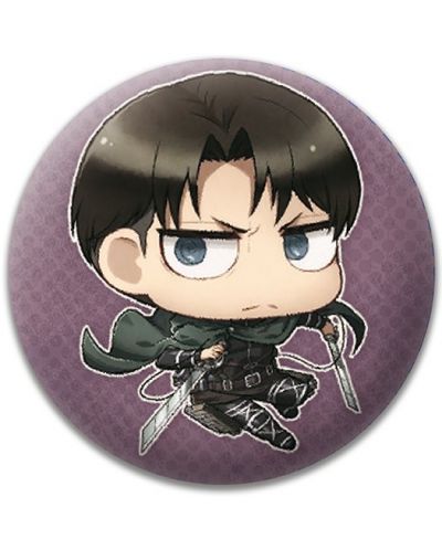Set bedževa ABYstyle Animation: Attack on Titan - Chibi Characters - 6
