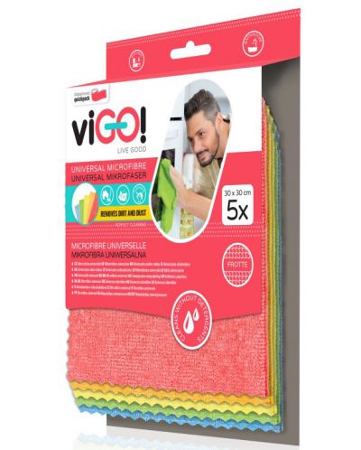 Set od 5 ručnika od mikrofibre viGО! - Premium, univerzalni - 3