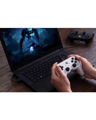 Kontroler 8BitDo - Pro 2, bijeli (Xbox One/Xbox Series X/S) - 8