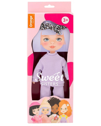 Set odjeće za lutke Orange Toys Sweet Sisters - Ljubičasta trenirka - 1
