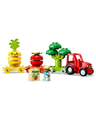 Konstruktor LEGO Duplo - Traktor za voće i povrće (10982) - 3