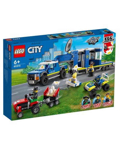 Konstruktor Lego City - Policijski mobilni zapovjedni centar u kamionu (60315) - 1