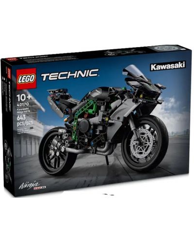 Konstruktor LEGO Technic - Motocikl Kawasaki Ninja H2R (42170) - 1