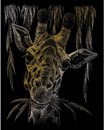 Komplet za graviranje Royal Gold - Žirafa, 20 х 25 cm - 1