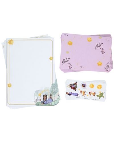 Set za pisanje pisama Paladone Disney: Wish - Characters - 2