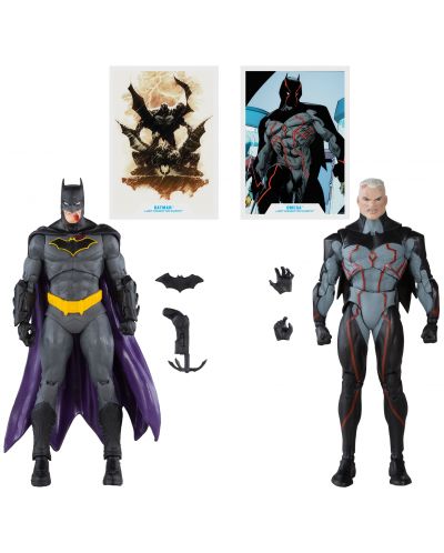 Set akcijskih figurica McFarlane DC Comics: Multiverse - Omega vs Batman (Gold Label), 18 cm - 7