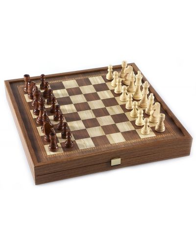 Set šaha i backgammona Manopoulos - Boja oraha, 41 x 41 cm - 2