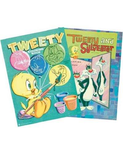 Set mini postera GB eye Animation: Looney Tunes - Tweety & Sylevester - 1