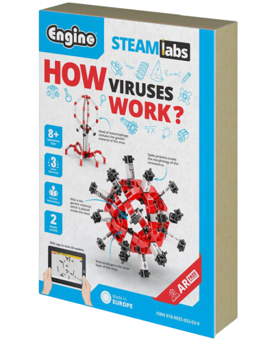 Konstruktor Engino Steamlabs - Kako djeluju virusi - 1