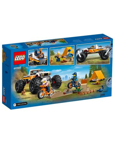 Konstruktor LEGO City - Off-road avanture 4x4 (60387) - 2