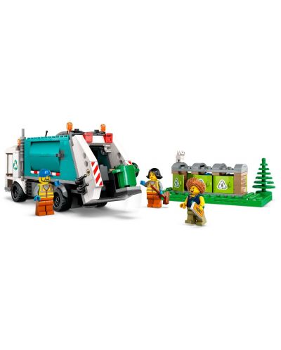 Konstruktor LEGO City - Kamion za reciklažu (60386) - 3