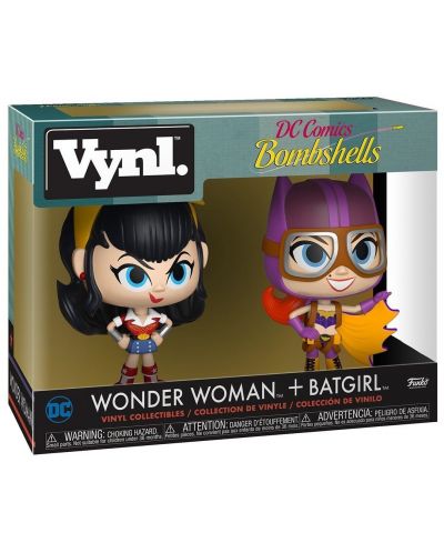 Set figura Funko VYNL DC Comics: Wonder Woman - Wonder Woman & Batgirl - 2