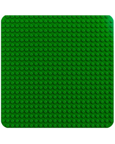 Кonstruktor Lego Duplo Classic - Zelena građevinska pločica (10980) - 1