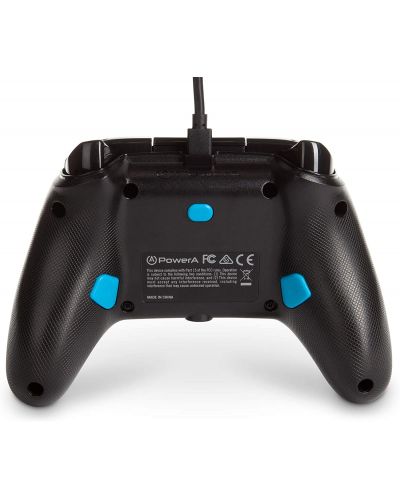 Kontroler PowerA - Enhanced, жичен, за Xbox One/Series X/S, Blue Hint - 3