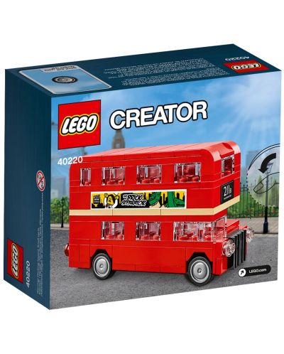 Konstruktor LEGO Creator Expert - Londonski autobus na kat (40220) - 5
