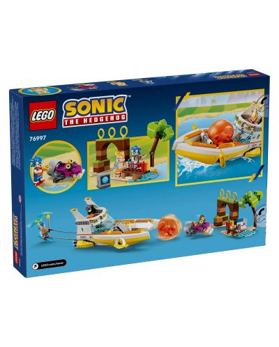 Konstrukcijski set LEGO Sonic - Tailsov avanturistički brod (76997) - 2